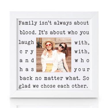 Imagem de THYGIFTREE Unbiological Sister Gift for Women Soul Sister Best Friend Sentimental Keepsake Picture Frame BFF Birthday Christmas Gifts Maid of Honor Gift for Her