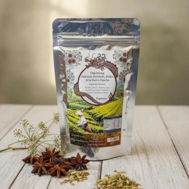 Imagem de Oolong Com Especiarias Anis Estrelado, Endro, Erva Doce E Funcho 80 Gr