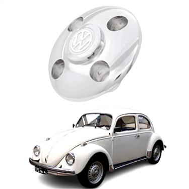 Imagem de Calota Alfa Cromada Fusca Brasilia Variant 4 Furos Unitária