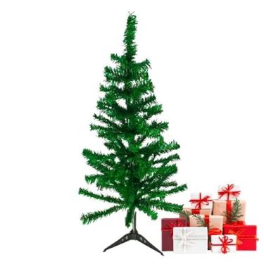 Imagem de Árvore De Natal 1,20cm 100 Galhos Resistente Pinheiro De Natal Tradicional Verde