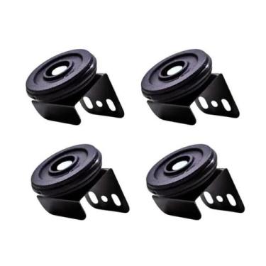 Imagem de 04 Roldana Guia Superior Porta E Janela De Correr Aço 45Mm - JD ROLDAN