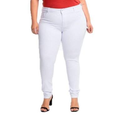 Imagem de Calça Sarja Plus Size Feminina Skinny-Feminino