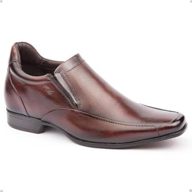 Imagem de Sapato Masculino Aumenta Altura Rafarillo Vegas Alth 3225-01-mogno-34