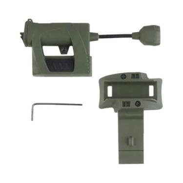 Imagem de Lanterna Tática LED Para Capacete Com 3 Modos, Lanterna LED Para Ilumi