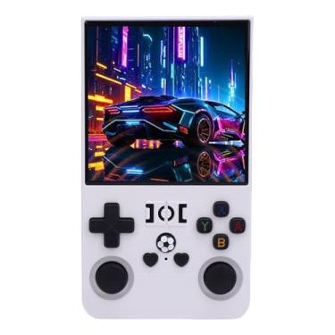 Imagem de Semme Console de Jogo Portátil Dispositivo de Jogo retrô Portátil Integrado 18.000 Jogos 4in Tela 720x720 4000mAh Bateria Com Chip RK3326 para Celular (64G)