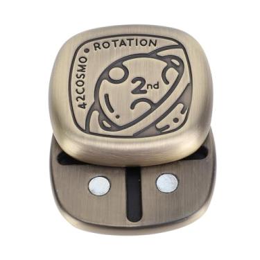 Imagem de SPYMINNPOO Brinquedo Deslizante de Inquietação, Cartão Magnético de 4 Vias de Liga de Zinco para Alívio do Estresse, Ferramenta Sensorial de Bolso de 40x40x10mm para Uso Doméstico e de Escritório (#12)