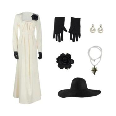 Imagem de Fantasia De Cosplay Feminina Resident Evil Alcina Dimitrescu Vestido E