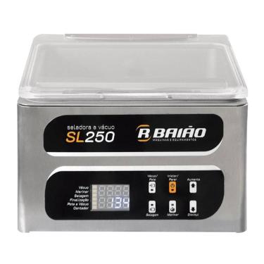 Imagem de Seladora a Vácuo de Câmara de Mesa R. Baião 25cm 220V SL250