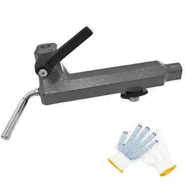 Imagem de Base de suporte de descanso de ferramenta de torno para mini bancada, ferramentas de torno de madeira de ferro fundido e acessórios para torneamento de madeira, diâmetro do furo de 1,5 cm