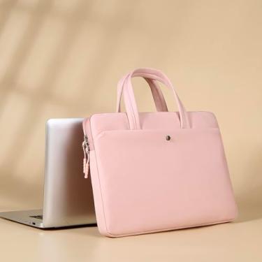 Imagem de Seanai Bolsa de computador de tecido Oxford elegante de 13 a 13,6 polegadas, impermeável, para MacBook Air/Pro 13 M4 M3 M2 M1 A3240 A3113 A2681 A2337 A2179 A2338 A2289 A1706 A2159 202020 5-2019 6, HP