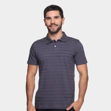 Imagem de Camisa Polo Ultimato Listras Lettering Masculina-Masculino