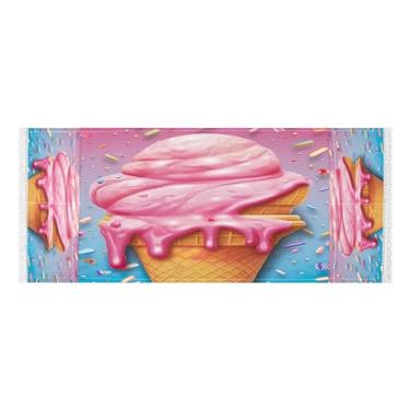 Imagem de Wassud Capas de lavadora e secadora de sorvete rosa, protetor de lavadora com sacos de armazenamento, capa de geladeira à prova de poeira com bolsos para lavanderia doméstica, cozinha, 120 x 55 cm