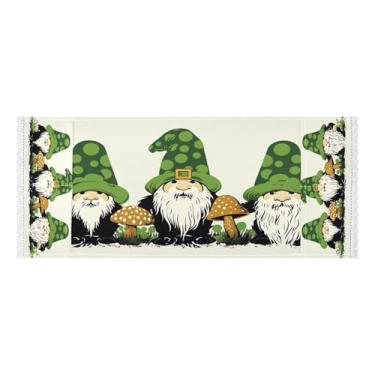 Imagem de Wassud Capas de lavadora e secadora Farm Gnomos, protetor de lavadora com sacos de armazenamento, capa de geladeira à prova de poeira com bolsos para lavanderia doméstica, cozinha, 120 x 55 cm