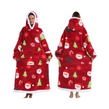 Imagem de Moletom Com Capuz De Flanela Para Inverno Para Mulheres E Homens, Cami