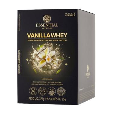 Imagem de Vanilla Whey Essential 22g de Proteína Sabor Baunilha com 15 Sachês