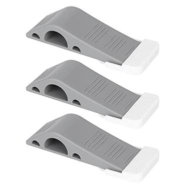 Imagem de YOUTHINK Rolha de Porta, Bloqueador de Porta de Segurança de Borracha Flexível, Protetor de Segurança Infantil para Uso Doméstico 13x4x3cm (Tipo 1)