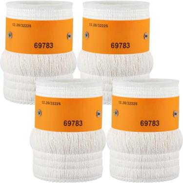 Imagem de Huquary 4 peças de pavios de aquecedor de querosene compatíveis com 32225 Kero World Kw-24c Duraheat Dh-2300 Dyna-glo Rmc-95c Envirotemp 93043 acessórios de aquecedor de querosene, branco