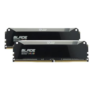 Imagem de OLOy DDR4 RAM 16GB (2x8GB) Piano Black Blade RGB 3600 MHz CL18 1,35V 288-Pin Desktop Gaming UDIMM (MD4U0836180BRPDA)