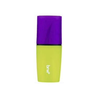 Imagem de Mini Marca Texto Neon Com Cheiro BRW Roxo e Amarelo (Uva), Roxo e Amar
