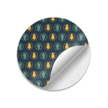 Imagem de Ladrilho Decorativo de Cerâmica Estampa Natal Retrô 20x20cm