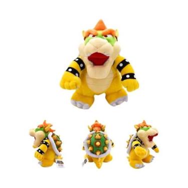 Imagem de Brinquedo De Pelúcia Bowser Koopa De 10 Polegadas, Animal De Estimação