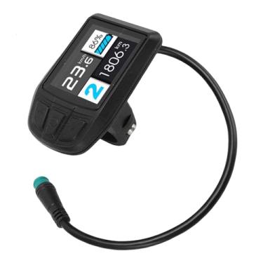 Imagem de RiToEasysports Display de Ebikes, Tela Colorida para Bicicleta Elétrica Medidor de Display LCD Com Cabo à Prova de água de 5 Pinos para Guiador de 22,2 Mm