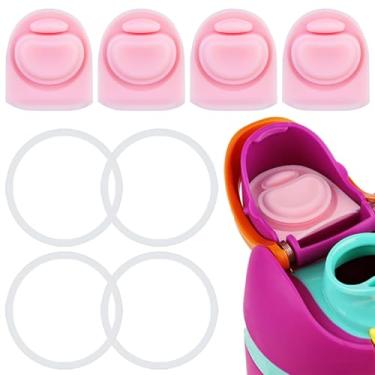 Imagem de ZONBBEE Rolha de substituição e anel de vedação O de silicone compatível com Owala FreeSip 680 g, tampa de anéis de borracha de vedação superior de garrafa para Owala 16/19/24/32/1,134 g acessórios de