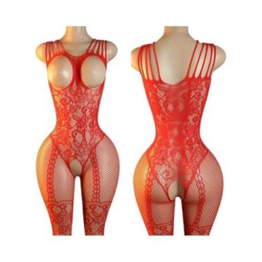 Imagem de Body Sexy Feminino Sem Entrepernas, Fantasia Íntima, Conjunto De Linge