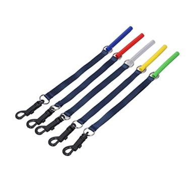 Imagem de Generic Bebê Dentição Brinquedo Silicone Macio Exploração Sensorial Mordedores para Infantil Com Tubos Ocos 5 Peças