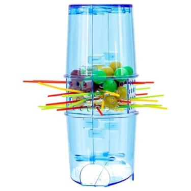 Imagem de Jogo Tira Varetas Infantil com Bolinhas Coloridas, Brinquedo Educativo de Estratégia e Coordenação Motora, 5+ Anos