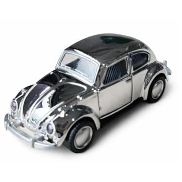 Imagem de Carrinho de Metal em Miniatura que Abre Portas (Prata)