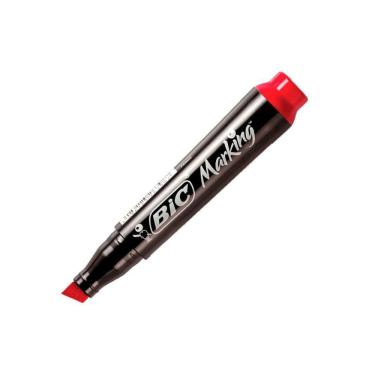 Imagem de Marcador Permanente Recarregável Vermelho Bic Marking