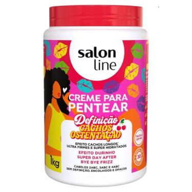 Imagem de Salon Line Creme para Pentear 1kg Cachos Ostentação