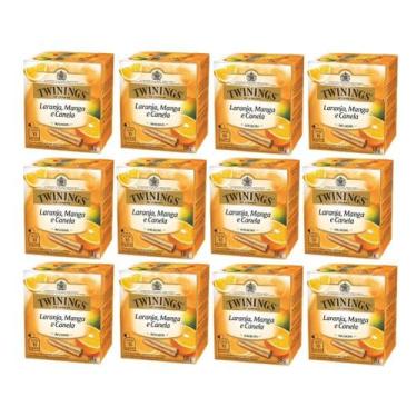 Imagem de 120 Sachês, Chá Twinings, Laranja Manga e Canela, Laranja, Manga e Can