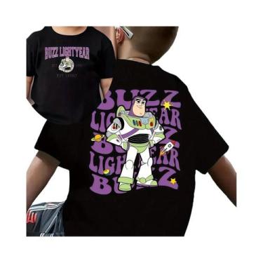 Imagem de Camiseta Infantil De Verão Confortável E Respirável Com Estampa Retrô 