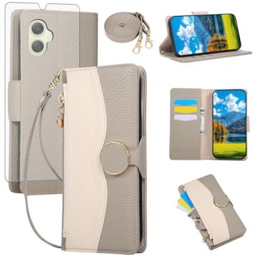 Imagem de Asuwish Capa de telefone para A07/A06 4G/5G PJLZWLLK EUA Cinza