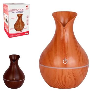 Imagem de Umidificador de ambiente longo 14,5 Estilo Madeira Silencioso Aromas Relaxantes