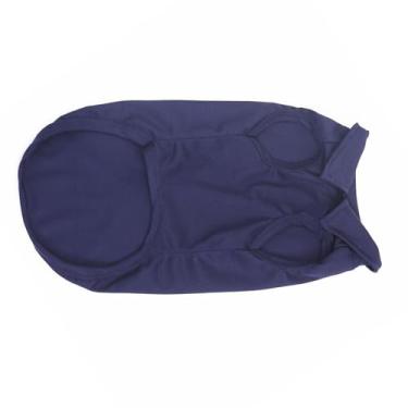 Imagem de Ainoli camisa para cachorro com gola falsa, camiseta para animais de estimação estilosa, roupas para animais de estimação macias e quentes para pelúcia, poodle bichon (eu)