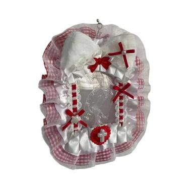 Imagem de Estojo Para Photocard Lolita Com Renda E Corrente De Pérolas, Doce, Fa