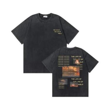 Imagem de Camiseta Masculina Oversized Vintage Com Estampa De Urso De Formatura 