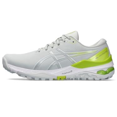 Imagem de ASICS Tênis de golfe masculino Gel-Kayano ACE 2, Cinza gelo/limão neon, 42