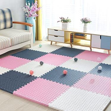 Imagem de Tapete para juntas de canto infantil 60 * 60 * 2,5 * 4 tapete de piso para prevenção de arranhões Tapete de almofada (cor 15 30 * 30 * 1,2 * 36)