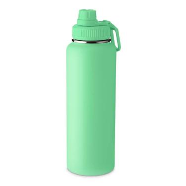 Imagem de Garrafa Térmica 1,2l Com Alça E Bico - Design Moderno E Eficiente Na Cor Verde Claro