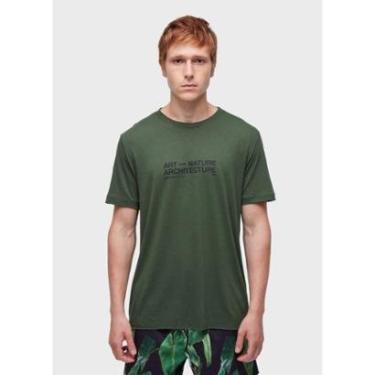 Imagem de T-shirt light linen inhotim art OSKLEN-Masculino