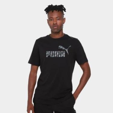Imagem de Camiseta Puma Camo Masculina-Masculino