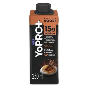 Imagem de YoPRO UHT Energy Boost Cappuccino 250g 15g Proteína