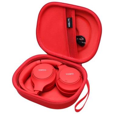 Imagem de Estuche para Auriculares LTGEM para TOZO HT2 Serie Tune Rojo 21x17x7 c