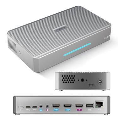 Imagem de Placa de captura de vídeo StreamZ 4K Pro – Dupla captura e gravação 4K60 para NAS, placa de captura de jogos HDMI/USB de baixa latência para streaming, PS5, Xbox, Switch, Agentes de IA, transmissão ao