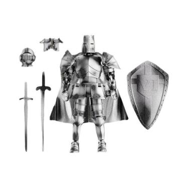 Imagem de Figuras De Ação De Cavaleiro Medieval DIY Com Juntas Móveis, Espada E 