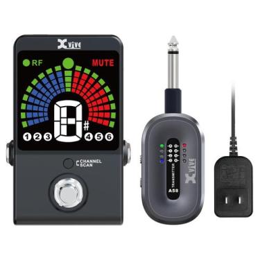 Imagem de Sistema de Pedal de Guitarra Sem Fio Xvive P58 5.8G Transmissor